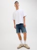 Jack & Jones Szorty dżinsowe "Rick" w kolorze granatowym