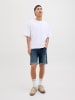 Jack & Jones Szorty dżinsowe "Rick" w kolorze granatowym