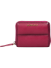 Burkely Leren portemonnee roze - (B)12 x (H)10 x (D)3 cm