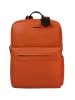 Burkely Leder-Rucksack in Orange - (B)30 x (H)42 x (T)13 cm