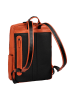 Burkely Leder-Rucksack in Orange - (B)30 x (H)42 x (T)13 cm