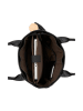 Burkely Leder-Schultertasche in Schwarz - (B)33 x (H)37 x (T)10 cm