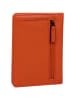 Burkely Leder-Passetui in Orange - (B)11 x (H)15 x (T)1 cm