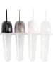 Maku 4-delige set: ijsvormpjes meerkleurig - (H)15 cm