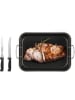 Maku 3-delige set: ovenschalen zwart