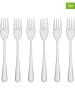 Maku 6-delige set: roestvrijstalen gebakvorkjes - (L)14,1 cm