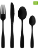 Maku 16tlg. Besteck-Set "Basic" in Schwarz