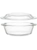 Maku 2-delige set: overnschalen transparant - (B)27 x (H)8 cm