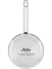 Maku 2-delige set: steelpan met deksel "Basic" zilverkleurig - Ø 16 cm