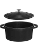 Maku 2tlg. Set: Bräter in Schwarz - Ø 24 cm