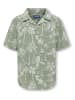 ONLY & SONS Junior Linnen blouse "Aiden" groen