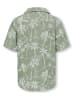 ONLY & SONS Junior Linnen blouse "Aiden" groen