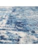 Flair Rugs Kurzflor-Läufer ''Wonderlust Cocktail'' in Creme/ Blau