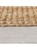 Flair Rugs Jute-Teppich ''Sarita'' in Hellbraun/ Grün/ Orange