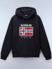 Napapijri Hoodie in Schwarz