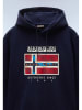 Napapijri Hoodie donkerblauw