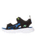 Skechers Sandalen "Razor Splash Aqua Buddies" zwart/donkerblauw