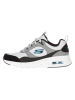 Skechers Leder-Sneakers "Air Court Yatton" in Grau/ Schwarz/ Weiß