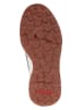 Skechers Leder-Sneakers "Bendino Dormer" in Grau/ Orange