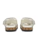Ilse Jacobsen Leder-Sandalen in Beige/ Creme
