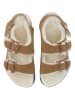 Ilse Jacobsen Leren sandalen lichtbruin
