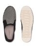 Ilse Jacobsen Leder-Slipper in Schwarz/ Creme