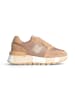 Liu Jo Leren sneakers lichtbruin