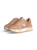 Liu Jo Leder-Sneakers in Hellbraun