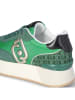 Liu Jo Leder-Sneakers in Grün