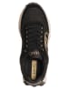 Liu Jo Leder-Sneakers in Schwarz