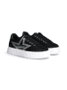 Liu Jo Leder-Sneakers in Schwarz