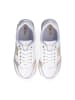 Liu Jo Leder-Sneakers in Weiß/ Gold