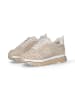 Liu Jo Leder-Sneakers in Beige