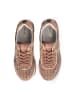 Liu Jo Leder-Sneakers in Hellbraun
