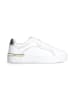 Liu Jo Leren sneakers wit/goudkleurig