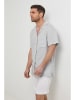 Rodier Lin Linnen blouse lichtgrijs