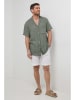 Rodier Lin Leinen-Hemd in Khaki