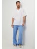 Rodier Lin Leinen-Poloshirt in Weiß