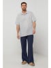 Rodier Lin Linnen poloshirt lichtgrijs