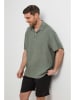 Rodier Lin Linnen poloshirt kaki