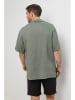 Rodier Lin Linnen poloshirt kaki