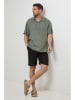 Rodier Lin Linnen poloshirt kaki
