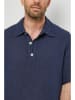 Rodier Lin Leinen-Poloshirt in Dunkelblau