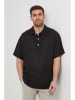 Rodier Lin Leinen-Poloshirt in Schwarz