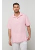 Rodier Lin Linnen poloshirt lichtroze