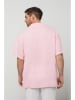 Rodier Lin Leinen-Poloshirt in Rosa