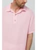 Rodier Lin Leinen-Poloshirt in Rosa