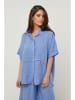 Rodier Lin Linnen blouse lichtblauw