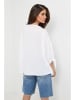 Rodier Lin Leinen-Bluse in Weiß
