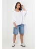 Rodier Lin Leinen-Bluse in Weiß